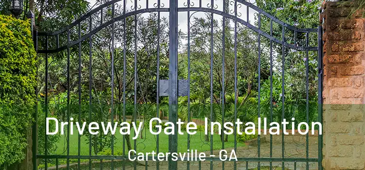 Driveway Gate Installation Cartersville - GA